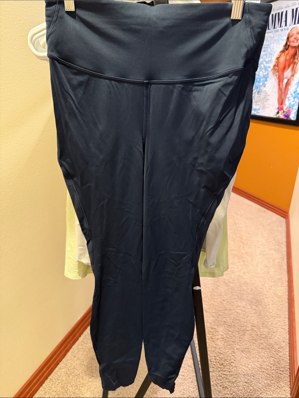 High-Waist Navy Active Leggings